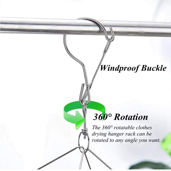 Qualsen Stainless Steel Hanging Rack - Picture 6 of 10